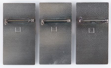 Lot #3209 Innsbruck 1976 Winter Olympics Group of (3) Badges - Image 2