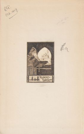Lot #3281 Robert Garrett, 1896 Athens Olympic Champion: Book from His Personal Library - Image 3