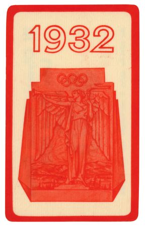 Lot #3275 Lake Placid 1932 Winter Olympics Celluloid Season Ticket (Bleacher) - Image 2