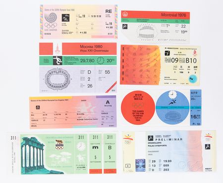 Lot #3271 Summer Olympics (1932-2020) Event Tickets Lot of (21) - Image 2