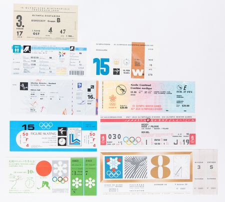 Lot #3268 Winter Olympics (1960-2014) Event Tickets Lot of (15) - Image 2