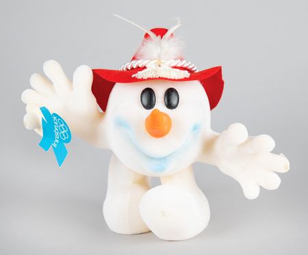 Lot #3357 Innsbruck 1976 Winter Olympics Mascot: Schneemann the Snowman - Image 1