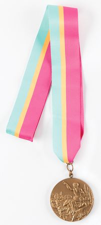 Lot #3096 Los Angeles 1984 Summer Olympics Bronze Winner's Medal for Shooting - Image 2