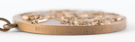 Lot #3096 Los Angeles 1984 Summer Olympics Bronze Winner's Medal for Shooting - Image 5