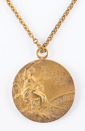 Lot #3088 Steve Genter's Collection of Munich 1972 Summer Olympics Gold, Silver, and Bronze Winner's Medals - Image 3