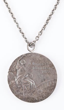 Lot #3088 Steve Genter's Collection of Munich 1972 Summer Olympics Gold, Silver, and Bronze Winner's Medals - Image 9