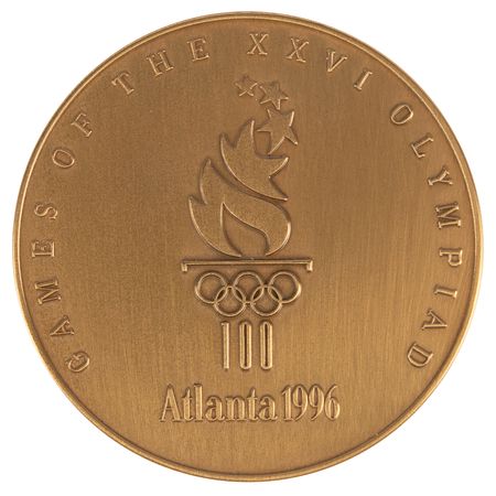 Lot #3151 Atlanta 1996 Summer Olympics Bronze Participation Medal - Image 1