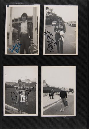 Lot #3288 Tokyo 1964 Summer Olympics Autograph Books and Photo Album with (125+) Signatures - Image 2