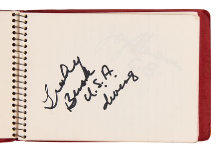 Lot #3288 Tokyo 1964 Summer Olympics Autograph Books and Photo Album with (125+) Signatures - Image 6