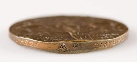 Lot #3051 London 1908 Olympics Bronze Winner's Medal for Shooting - Image 4