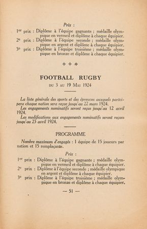 Lot #3253 Paris 1924 Summer Olympics Program - Image 4
