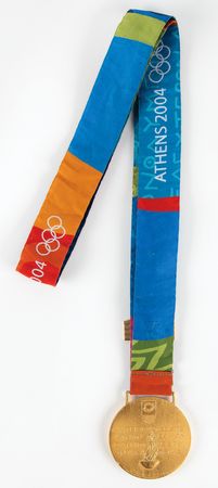 Lot #3106 Athens 2004 Summer Olympics Gold Winner's Medal for Baseball - Image 3