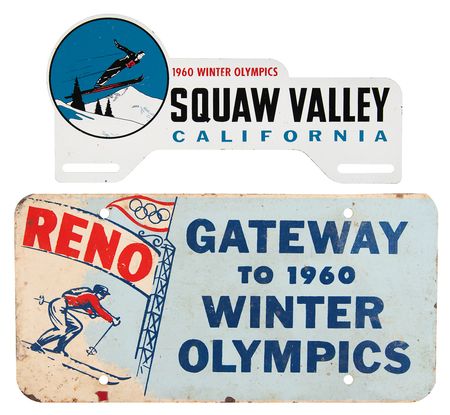 Lot #3346 Squaw Valley and Reno 1960 Winter