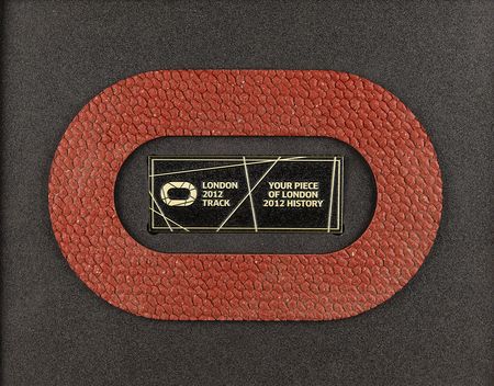 Lot #3378 London 2012 Summer Olympics Section of Olympic Stadium Track - Image 2