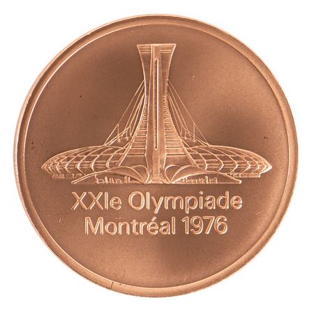 Lot #3138 Montreal 1976 Summer Olympics Copper Participation Medal - Image 2