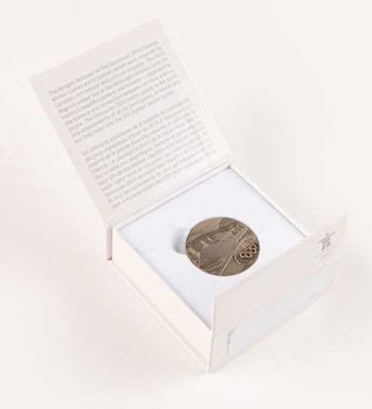 Lot #3158 Vancouver 2010 Winter Olympics Volunteer Participation Medal - Image 3