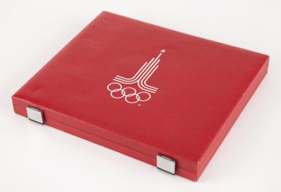 Lot #3363 Moscow 1980 Summer Olympics (28) Silver Coin Set - Image 6