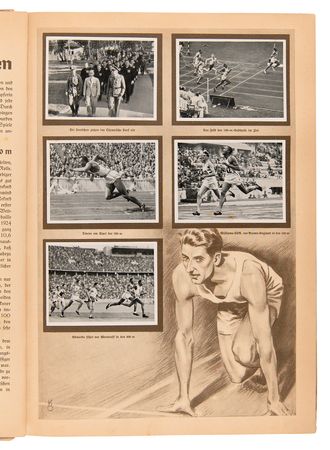 Lot #3324 Germany 1936 Summer and Winter Olympics (2) 'Complete' Photo Card Books - Image 3