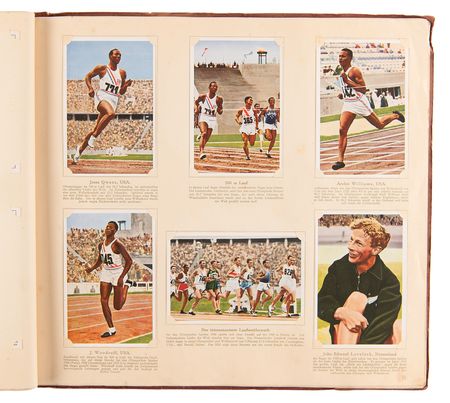 Lot #3324 Germany 1936 Summer and Winter Olympics (2) 'Complete' Photo Card Books - Image 8
