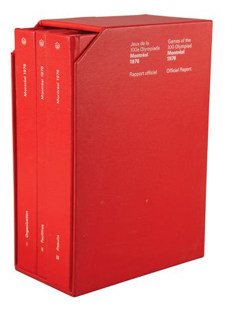 Lot #3266 Montreal 1976 Summer Olympics Official Report - Image 2
