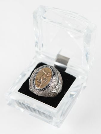 Lot #3321 Los Angeles 1932 Summer Olympics Souvenir Ring - Image 1