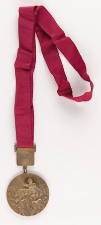 Lot #3086 Mexico City 1968 Summer Olympics Gold Winner's Medal for Gymnastics - Image 2