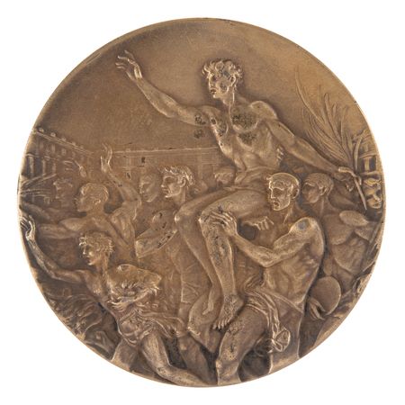 Lot #3063 Los Angeles 1932 Summer Olympics Gold Winner's Medal with Box - Image 3
