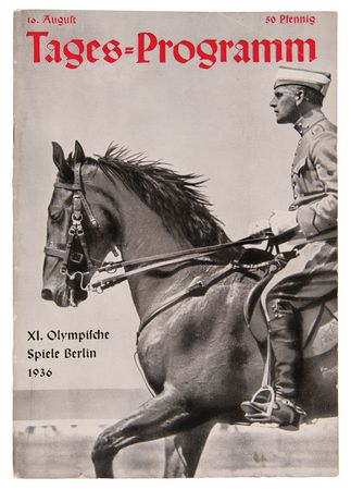 Lot #3254 Berlin 1936 Summer Olympics 'Closing Ceremony' Program - Image 1