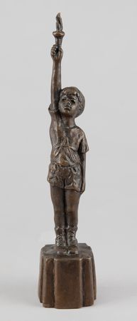 Lot #3373 Atlanta 1996 Summer Olympics 'Dream Child' Statuette - Rare 'Artist's Proof' Example - Image 1