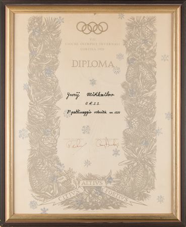 Lot #3160 Winter Olympics Collection of (10) Diplomas - Image 6