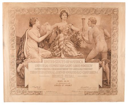 Lot #3161 Summer Olympics Collection of (19) Diplomas - Image 5
