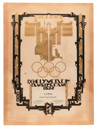 Lot #3161 Summer Olympics Collection of (19) Diplomas - Image 7