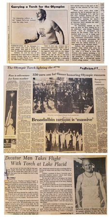 Lot #3013 Lake Placid 1980 Winter Olympics Torch, Carried by Georgia's Relay Runner - Image 19