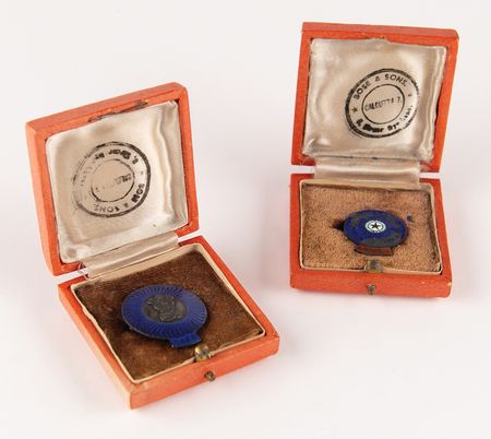 Lot #3212 All India Football Federation (AIFF) 1956 Badges (2) - Image 2