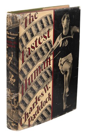 Lot #3286 Charley Paddock Signed Book - The Fastest Human - Image 3
