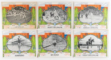 Lot #3305 Stockholm 1912 Summer Olympics Complete 24-Volume Magazine Set - Image 5
