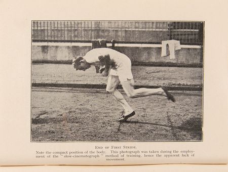 Lot #3280 Harold Abrahams Signature and Rare 'Spalding's Athletic Library' Book on Sprinting - Image 5