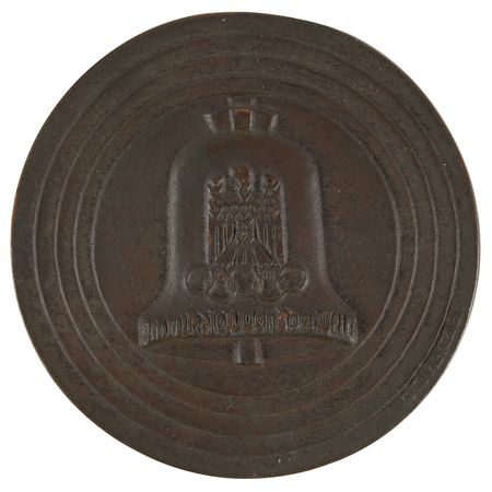 Lot #3127 Berlin 1936 Summer Olympics Bronze Participation Medal - Image 2