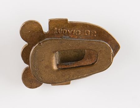 Lot #3177 Berlin 1936 Summer Olympics Hungarian NOC Team Badge - Image 2