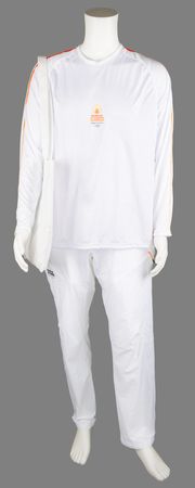 Lot #3040 Paris 2024 Summer Olympics Torch and Torchbearer's Uniform - Image 7