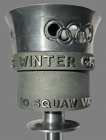 Lot #3004 Squaw Valley 1960 Winter Olympics Torch - Image 6