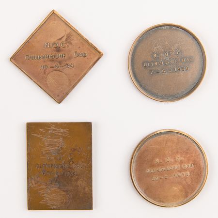 Lot #3068 Berlin 1936 Summer Olympics Silver Winner's Medal, with Other Medals and Trophies from the Collection of Equestrian Johan Jacob Greter - Image 10