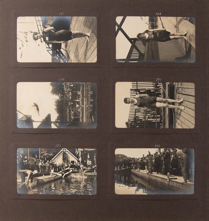 Lot #3306 Stockholm 1912 Olympics Collection of (240) Postcard Photographs, Highlighted by Jim Thorpe and the Debut of Women's Aquatics - Image 11