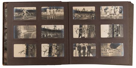 Lot #3306 Stockholm 1912 Olympics Collection of (240) Postcard Photographs, Highlighted by Jim Thorpe and the Debut of Women's Aquatics - Image 2