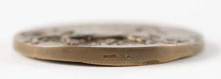 Lot #3120 London 1908 Olympics Gilt Bronze Participation Medal - Image 4