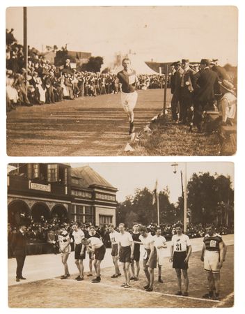 Lot #3303 London 1908 Olympics Great Britain Team Cap - Image 5
