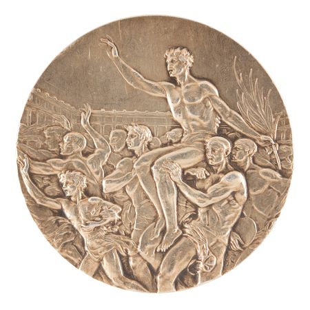 Lot #3062 Amsterdam 1928 Summer Olympics Gold Winner's Medal - Image 2