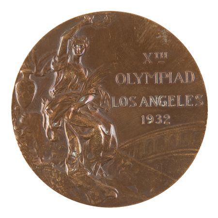 Lot #3064 Los Angeles 1932 Summer Olympics Bronze Winner's Medal - Image 1