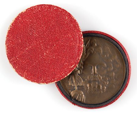 Lot #3050 Athens 1906 Intercalated Olympics Bronze Winner's Medal - Image 4
