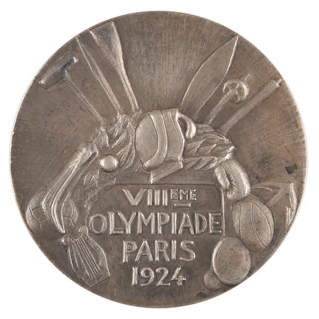 Lot #3061 Paris 1924 Summer Olympics Silver Winner's Medal - Image 2